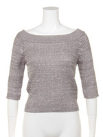 【FEMININE】ソフトニットTOPS/イエロー