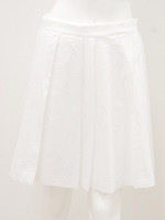 コットンタックスカート/WH