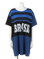 BRISKビッグTシャツワンピース/アカ