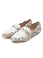 デザインローファー/ブラック(019)