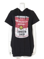 デストマトスープパーカチュニック/シロ