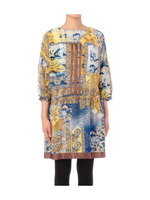 パッチワークペイズリーワンピース/オレンジ(167)