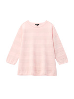 [L]オフボディボーダーニット/ホワイト(001)