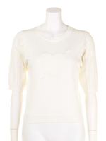 ループキューピッドニット/オフホワイト