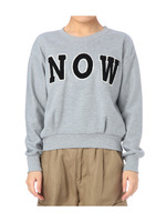 イニシャルワッペンプルオーバー/グレー系(012)