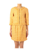 カラフルリントンツイードジャケット/ピンク系(072)