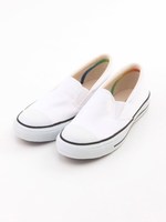 コンバースオールスターカラーデニムスリップオン/アカ