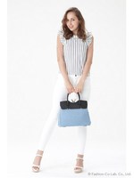 ストライプフリルTOPS/ミックス