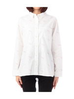 動物柄プリントシャツ/ホワイト(002)