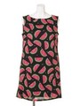 FRUITS DRESS/BLACK
