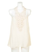 【Jen's pirate booty】CASABLANKA　TOP/アイボリー