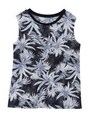 【M】mesh leaf T/T/BLK