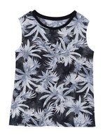 【M】mesh leaf T/T/BLK