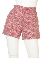 【THOMSEN】FLOWER SHORTS/ピンク