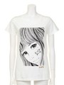 【X-girl × 楳図かずお】OROCHI FACE S/S TEE/WHITE