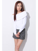 【OU】ボリュームオフショルTOP/WHITE