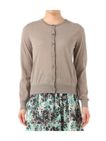 クルーネックニットカーディガン/グレー系(027)