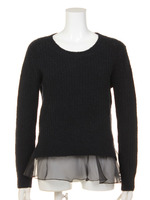 FLOWER JAQUARD/ネイビー