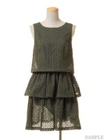 カットワークワンピース/OW