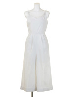 【MODE】Wストラップキャミオールインワン/ブラック