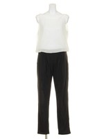 バックレース切替オールインワン/ホワイト