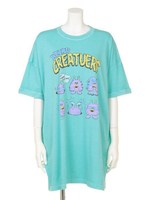 WEIRD CREATUERS BIG BIG TEE/EMERALD GREEN