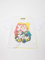 【KIDS】LIFE IS MINE ビッグ Tシャツ/YEL