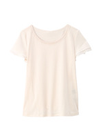 ティアードスリーブカットソー/オフホワイト(003)