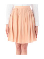 Aラインプリーツスカート/ピンク系(071)