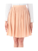 Aラインプリーツスカート/ピンク系(071)