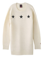 KNIT MINI DRESS/BLACK