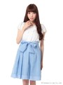 シャドーチェックドッキングワンピ　1/サックス