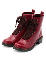 ワイドリボンレースアップシューズ/キャメル(041)