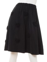 SWEET HEART SKIRT/NAVY