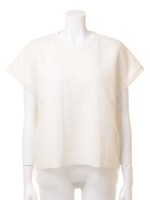 【M】バルキーフォームチュールレイヤーTOP/WHT