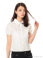 からみ半袖シャツ/カーキ