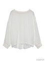 シースルーTOPS/ホワイト