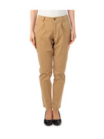 ストレッチテーパードタックパンツ/ベージュ(052)