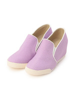 スリッポン風インヒールシューズ/ライトパープル(081)
