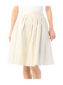 タイプライターミディー丈スカート/ライトベージュ(051)
