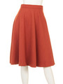 ヒザ下フレアウールスカートCL−0137/OR