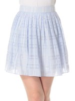 ふんわりチェックSK/ピンク