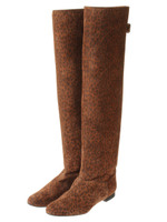 【BED＆BREAKFAST】Leopard Knee High Boots/OTHER