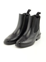 【CASSELINI】サイドゴアレインブーツ/BLACK
