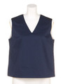 【GREED】BIRCAM by LIMONTA Sleeveless Top/NAVY