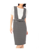 カットソー+ジャンパースカートセット/ホワイト(319)