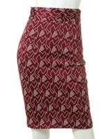 キルティングカットスカート/RED