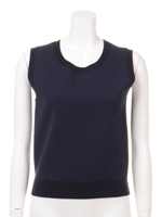 コンパクトニットトップス/NVY