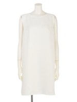 シンプルワンピース/ホワイト