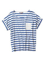 クーリッシュＵＶケアボーダードルマンＴ/ブルー